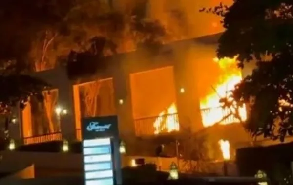 How Residents of Dubai Are Taking Shelter from Falling Missile Debris