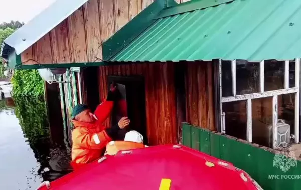 Floods Sweep Russia's Urals After 40-Year Rainfall Record Falls