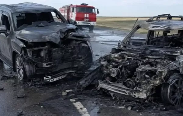 Fiery Three-Car Collision Leaves Five Dead on Kazakhstan's Highway