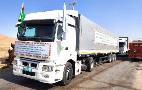 Turkmenistan Vows Continued Humanitarian Aid to Afghanistan