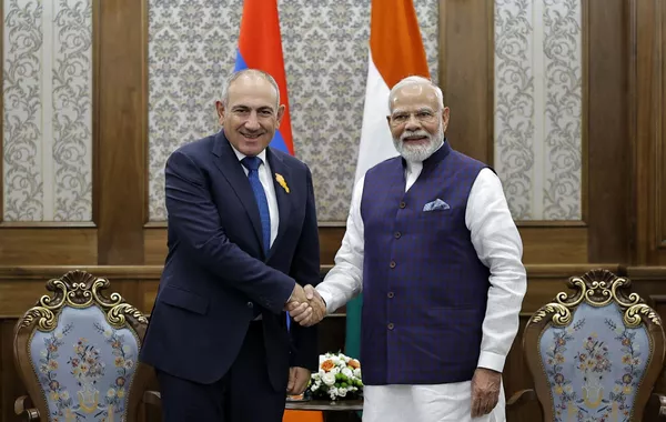 Pashinyan, Modi discuss expanding Armenia-India partnership