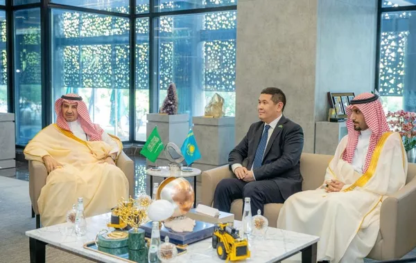 Kazakhstan, Saudi Arabia Deepen Mining Cooperation Talks