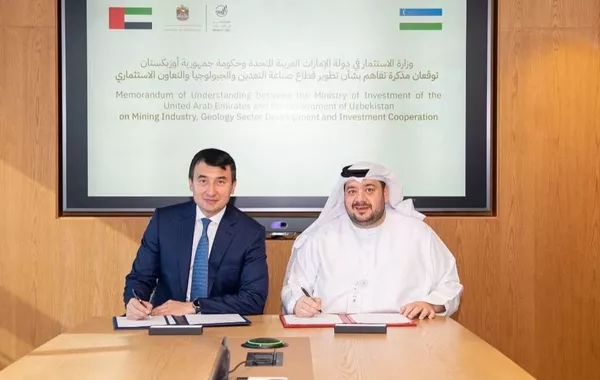 UAE, Uzbekistan Sign MoU to Boost Mining Sector