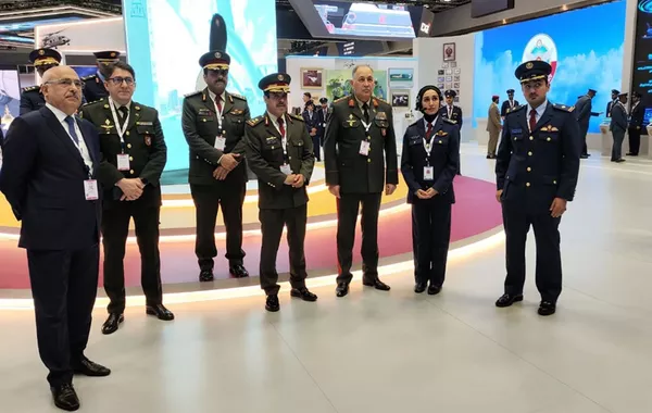 Azerbaijan’s Army Chief of General Staff at DIMDEX International Exhibition