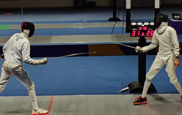 Azerbaijan's National Fencing Team Wins Epee Silver at 3rd CIS Games