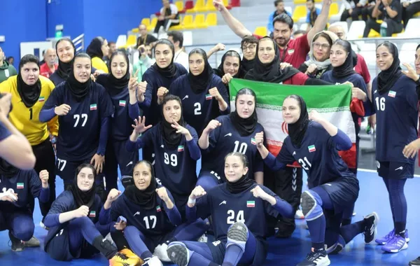 Iranian Girls’ Handball Team Secures Gold at Asian Youth Games