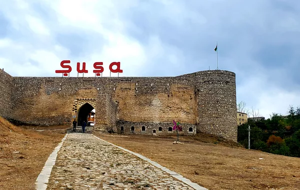 Foreign Diplomats Visit Gazanchi Church in Shusha, Azerbaijan