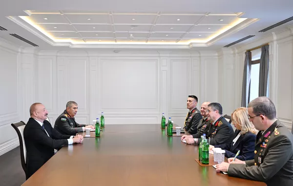 President Ilham Aliyev Receives Turkish General Staff Chief