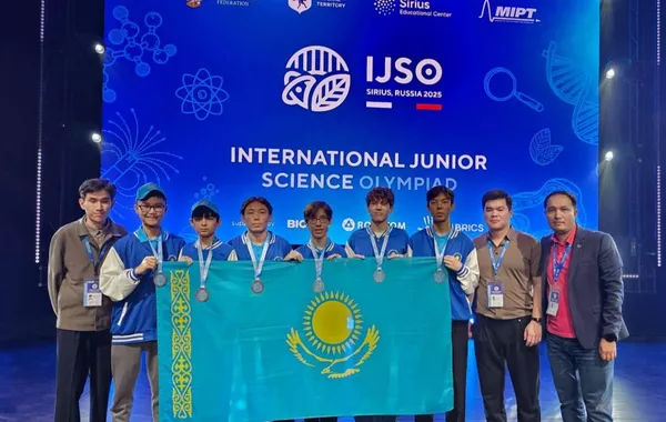 Kazakhstan Takes Six Medals at 2025 Junior Science Olympiad