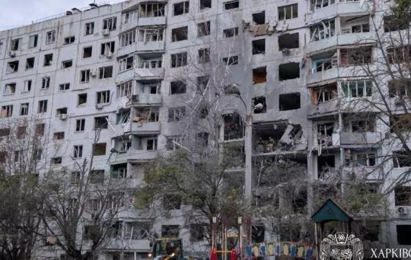 Russian Strike Hits Hospital in Ukraine’s Kharkiv, Four Injured