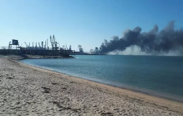 Drone Attack Damages Temryuk Port in Russia’s Krasnodar