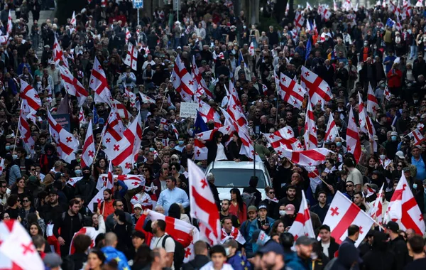 Georgian Parliament Speaker Accuses Foreign Actors of Stirring Unrest