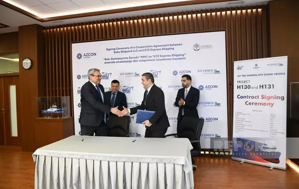 Azerbaijan, Kazakhstan Expand Maritime Cooperation with Shipbuilding Deal