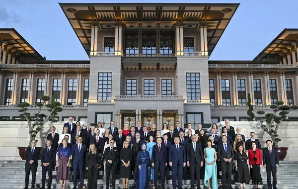 Erdogan Hosts NATO Leaders at Ankara Summit Reception, Dinner