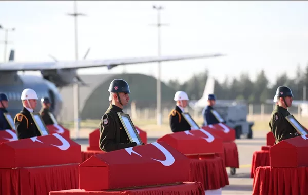 Türkiye Bids Farewell to Soldiers Killed in Plane Crash