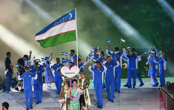 Uzbek Team Returns Home After Winning 70 Asian Games Medals