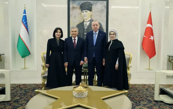 Uzbek President Begins Official Visit to Türkiye