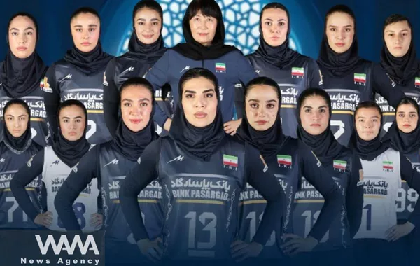 Iran Women’s Volleyball Team Wins First-Ever Gold at Central Asia Championship
