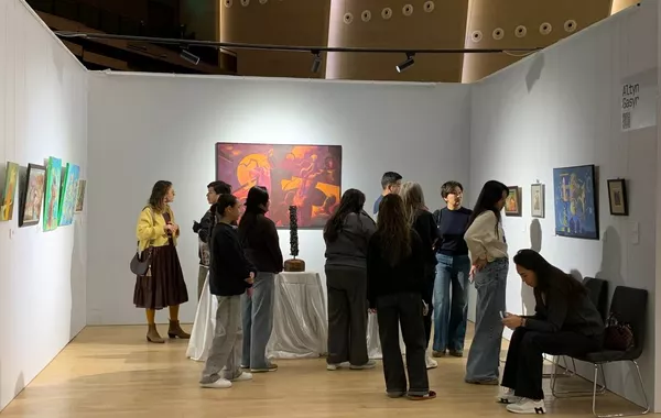 Tajikistan Showcases Contemporary Art at the First-Ever Astana Art Fair