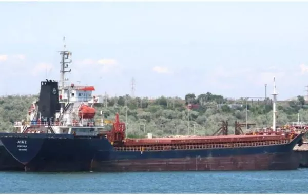 Ship Carrying Azerbaijani Sailors Arrives in Romania After Drone Attack Near Odesa