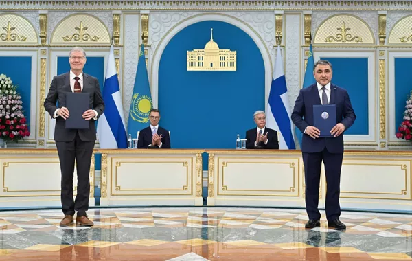 Kazakhstan, Finland Aim to Deepen Partnership in Peaceful Nuclear Use