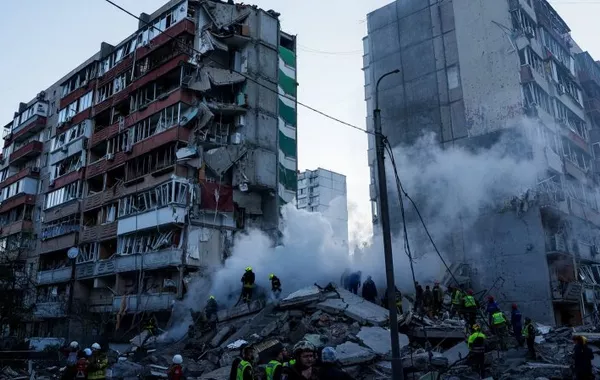 Death Toll Rises After Deadly Strike Hits Ukraine's Kyiv Apartment Block