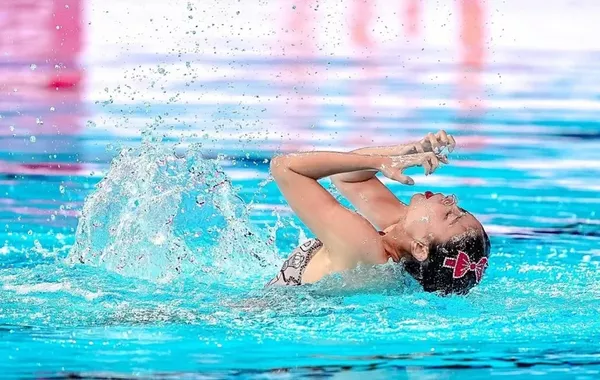 Kazakh Artistic Swimmer Dives Into Finals at 2025 World Aquatics Championships