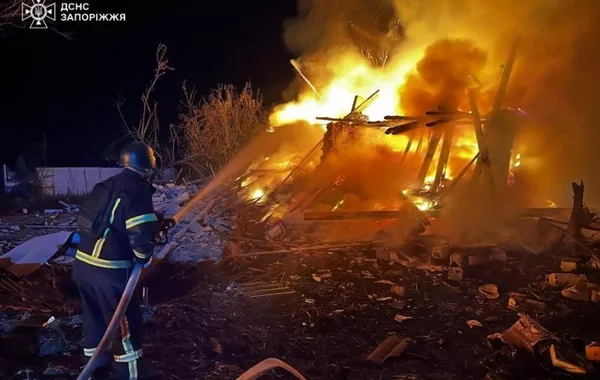 Russian Airstrikes Pound Civilian Areas in Ukraine’s Zaporizhzhia