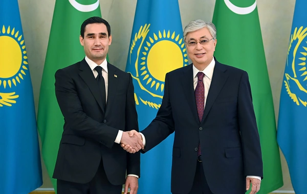 Kazakh President Hails Dynamic Development of Strategic Partnership with Turkmenistan