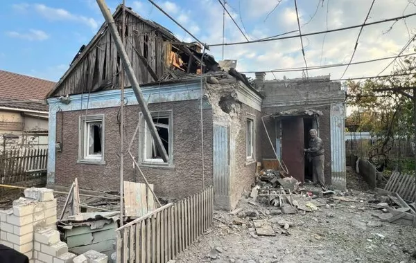 Russian Strikes Hit Ukraine's Kherson District, Minors Among Injured