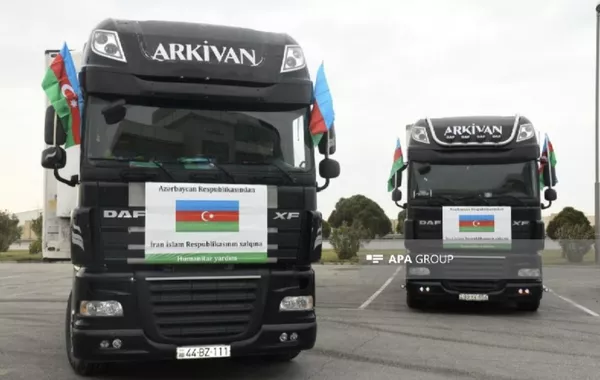 Azerbaijan Delivers 82 Tons of Humanitarian Aid to Iran