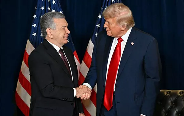 Uzbekistan, US Presidents Commit to Boosting Economic and Political Ties