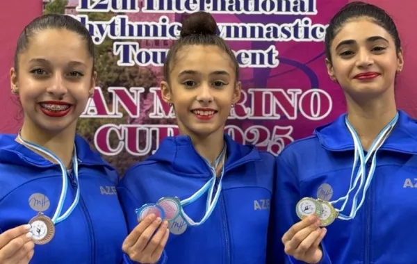 Azerbaijani Gymnasts Impress at San Marino Cup 2025, Bringing Home Seven Medals