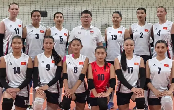 Kyrgyz Women’s Volleyball Team Opens International Tournament with Dominant Win