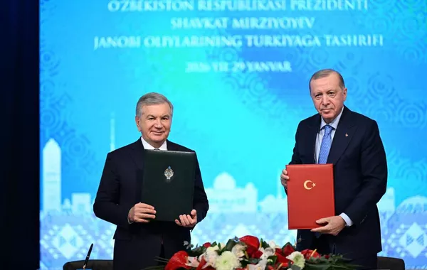 Uzbekistan, Türkiye Sign Major Strategic Deal Package