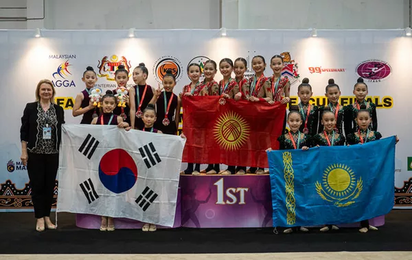 Kyrgyzstan’s RAY Team Strikes Gold at World Gymnastics Cup in Malaysia