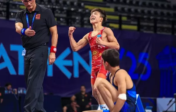 Kazakh Wrestler Clinches Gold at U17 Greco-Roman World Championships
