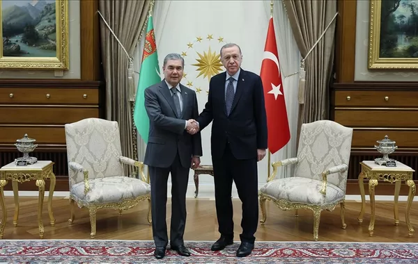 Turkish President, Turkmen Leader Discuss Regional, Global Issues