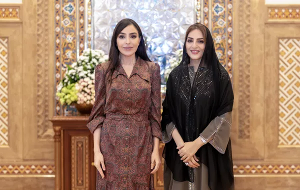 Heydar Aliyev Foundation VP Leyla Aliyeva Meets with Oman's First Lady