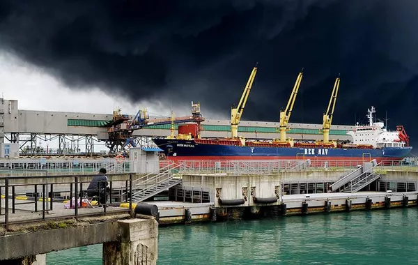 Fire Extinguished at Marine Terminal in Russia's Tuapse