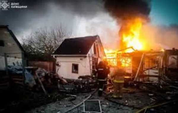 Russian Forces Launch Attacks Across Ukraine, Causing Casualties and Damage