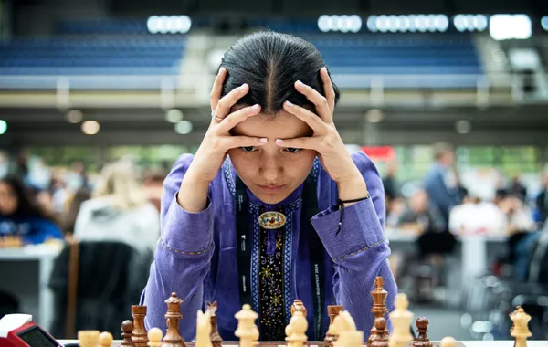 Turkmen Chess Star Breaks New Ground at Prestigious FIDE Women’s World Cup In Georgia