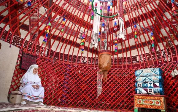 Kazakhstan’s Mangystau Gifts Rare Seven-Winged Yurt to TURKSOY in Symbol of Turkic Unity