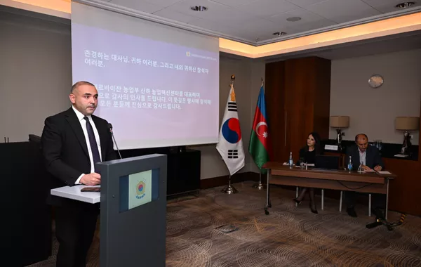 Baku Hosts Seminar on Korea-Azerbaijan Agriculture Ties