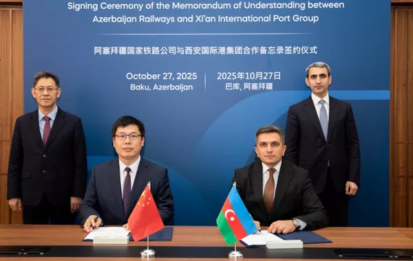 Azerbaijan, China Deepen Logistics Ties Through New MoU