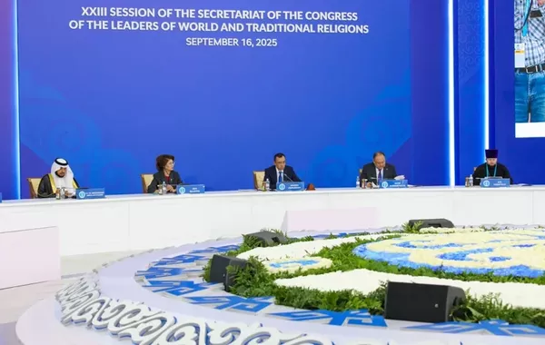 World and Traditional Religions Leaders Set to Gather in Kazakhstan for 2028 Congress