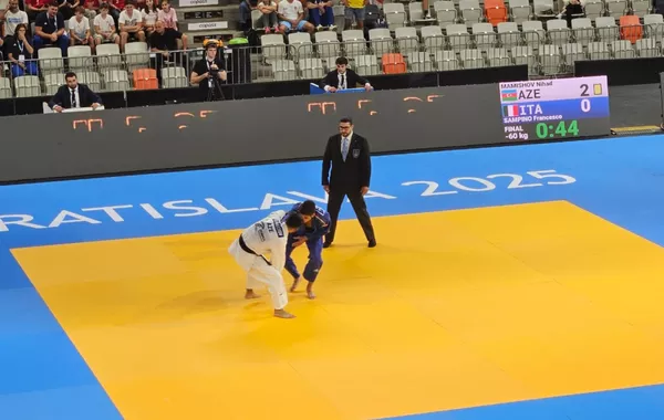 Junior Azerbaijani Judoka Becomes European Champion