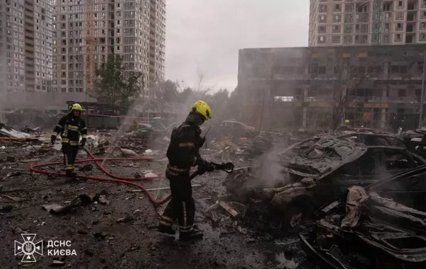 Ukraine's Kyiv Endures Another Massive Russian Attack as Death Toll Rises - VIDEO