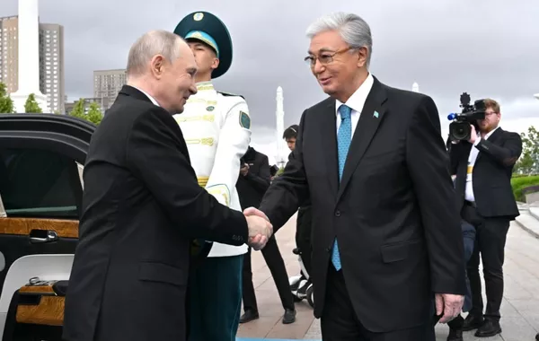 Official Meeting Between Tokayev and Putin Begins in Kazakhstan