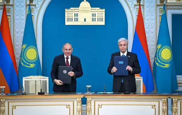 Kazakh President and Armenian Prime Minister Issue Joint Statement
